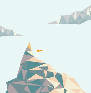 Low-poly hiking